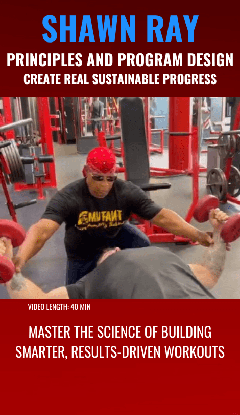 Bodybuilding Program Design